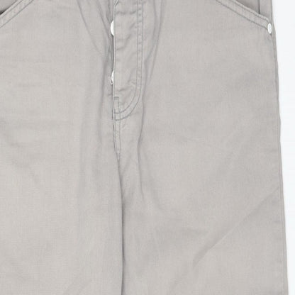 Fabric Mens Grey  Cotton  Jeans Size 30 L21 in Regular