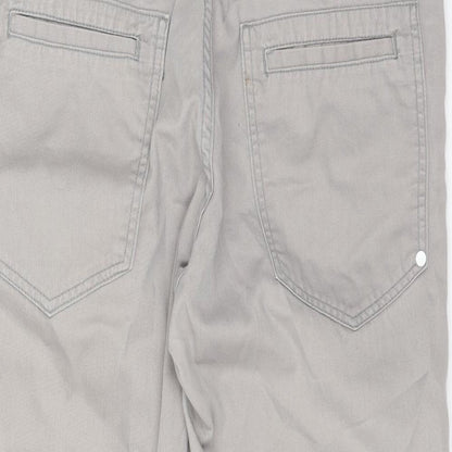 Fabric Mens Grey  Cotton  Jeans Size 30 L21 in Regular