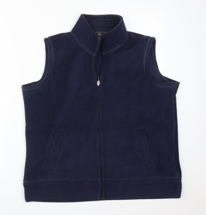 Womens UK Size M BM Blue Gilet