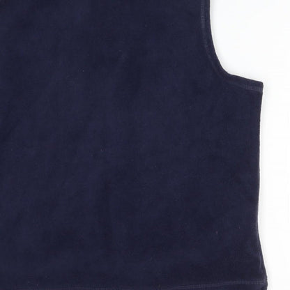 Womens UK Size M BM Blue Gilet