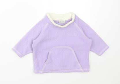 NEXT  Purple  Polyester Pullover Jumper Size 3-6 Months