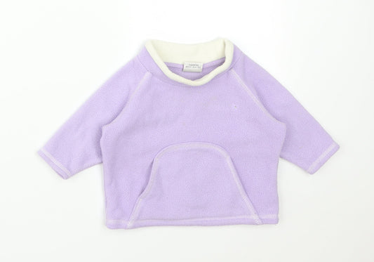 NEXT  Purple  Polyester Pullover Jumper Size 3-6 Months