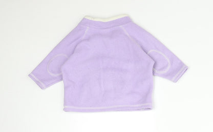NEXT  Purple  Polyester Pullover Jumper Size 3-6 Months