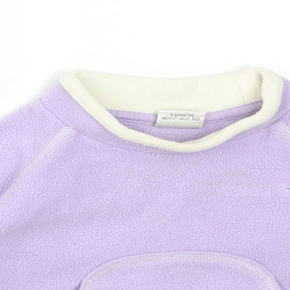NEXT  Purple  Polyester Pullover Jumper Size 3-6 Months