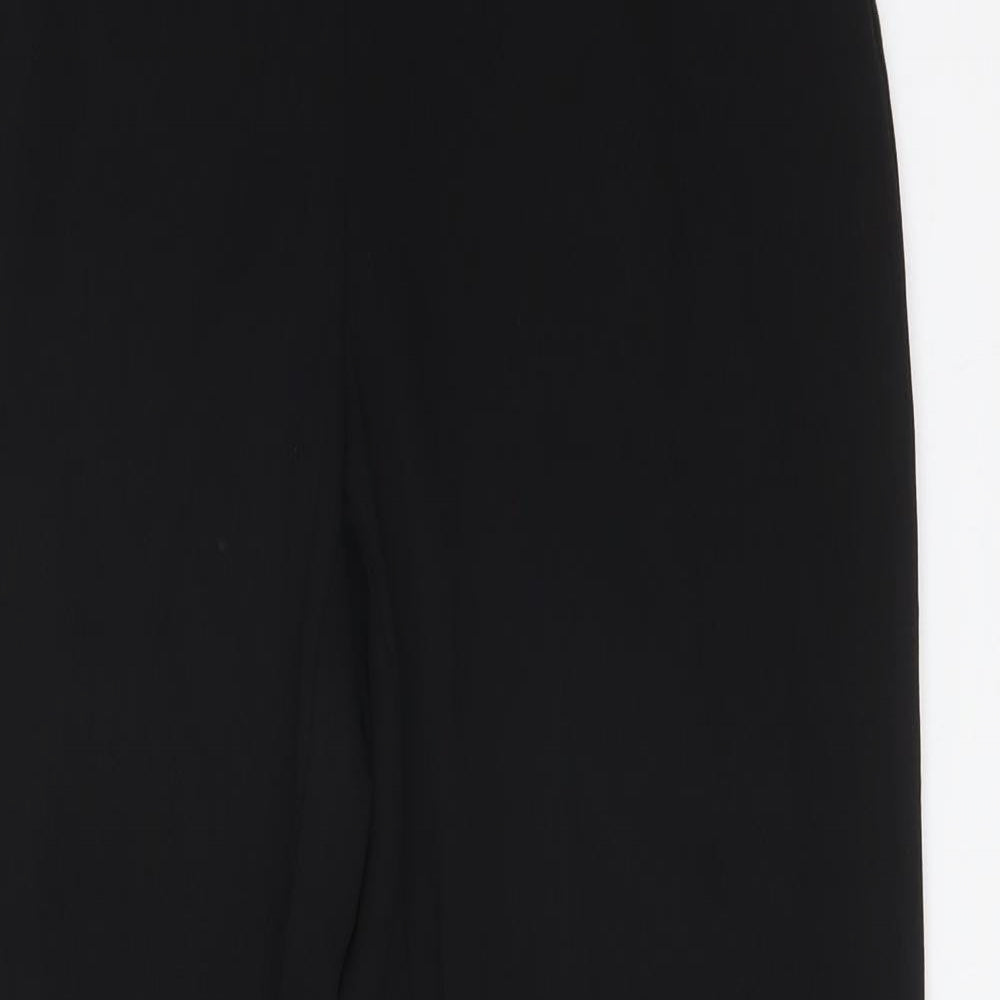 Primark Womens Black  Polyester  Trousers Size 8 L28 in Regular