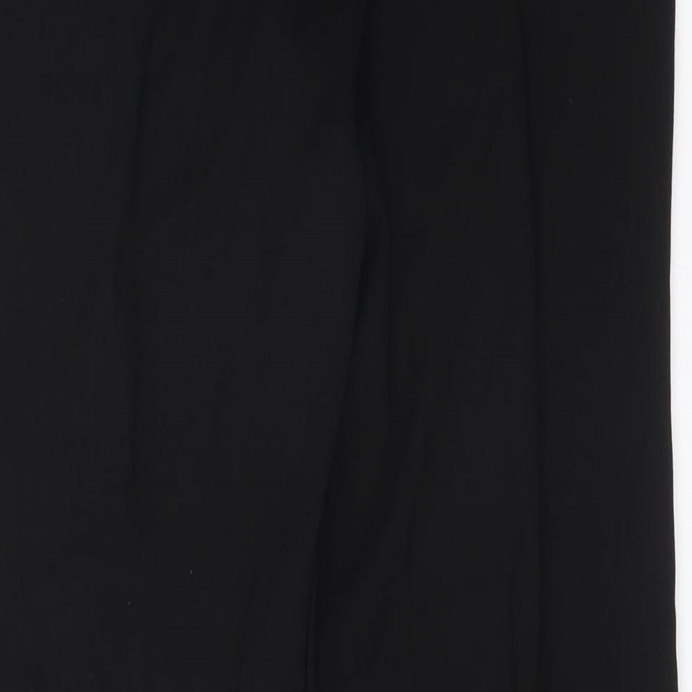 Primark Womens Black  Polyester  Trousers Size 8 L28 in Regular