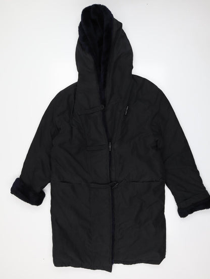 Womens UK Size  Preworn Brown Overcoat
