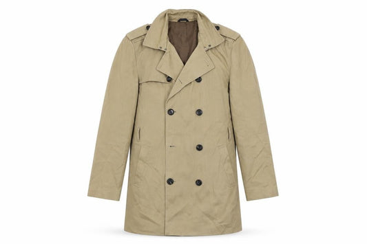 Womens UK Size L River Island Brown Overcoat