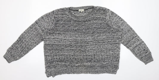 Womens UK Size 18 Papaya Grey Pullover Jumper