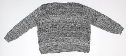 Womens UK Size 18 Papaya Grey Pullover Jumper