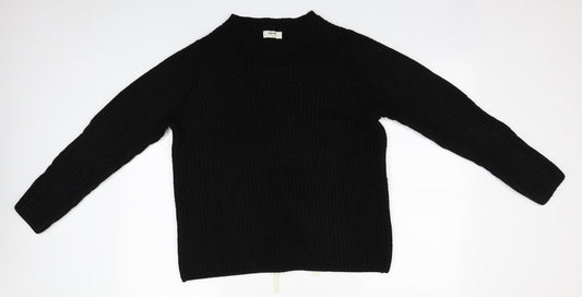 Womens UK Size M Papaya Black Pullover Jumper