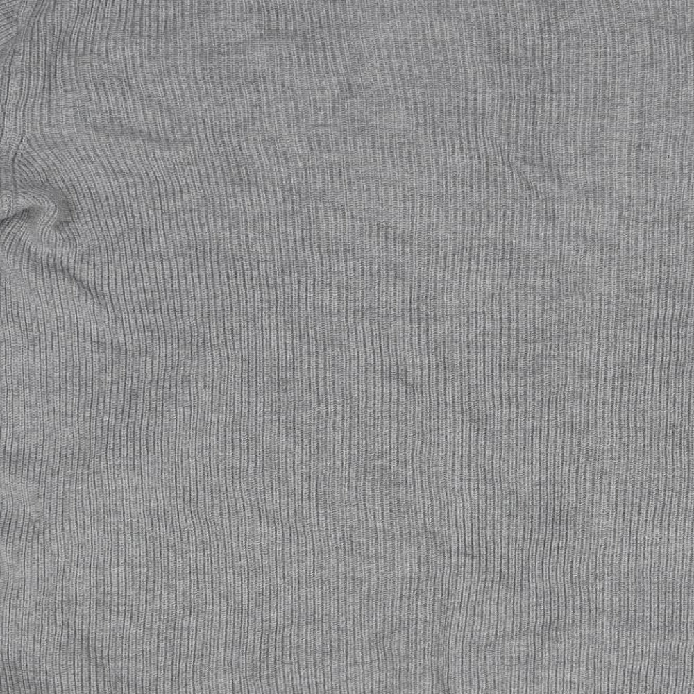 Primark Mens Grey Round Neck  Cotton Pullover Jumper Size L