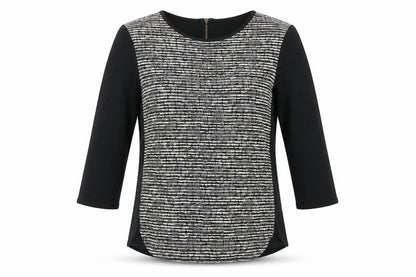 M&S Womens Multicoloured  Viscose Basic T-Shirt Size 10 Round Neck