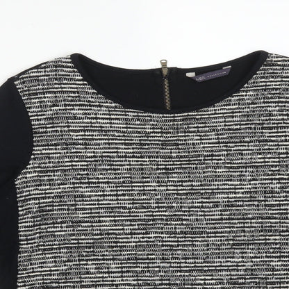 M&S Womens Multicoloured  Viscose Basic T-Shirt Size 10 Round Neck