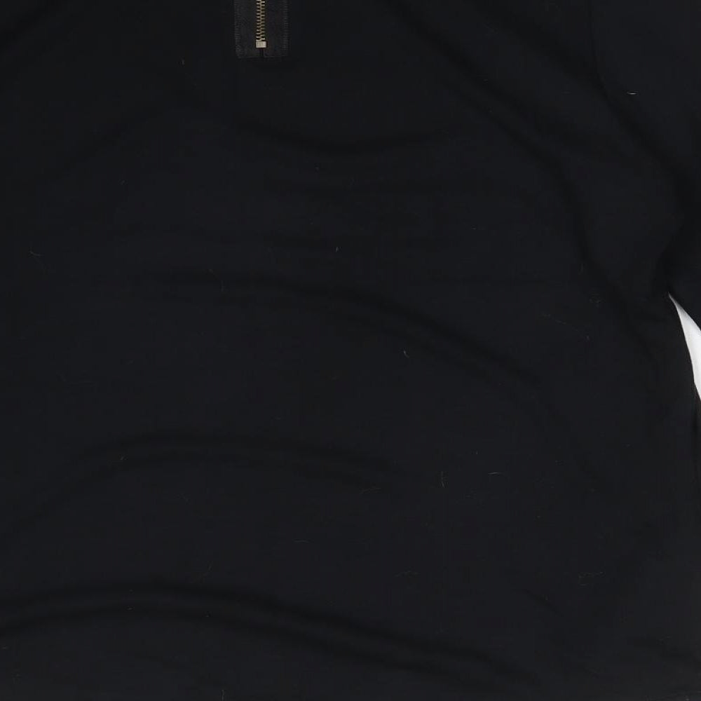 M&S Womens Multicoloured  Viscose Basic T-Shirt Size 10 Round Neck