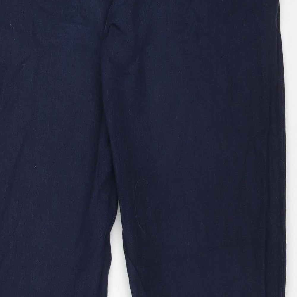 Womens UK Size 8 LAURA  ASHLEY Regular Fit  Blue Trousers