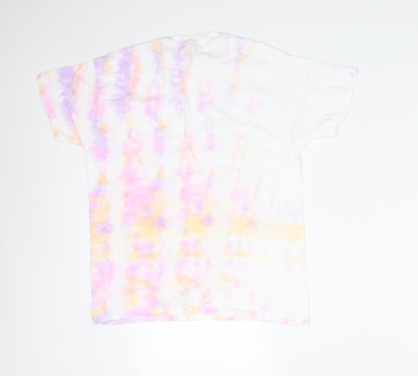 Fruit of the Loom Girls Multicoloured  Cotton Basic T-Shirt Size 9-10 Years Round Neck