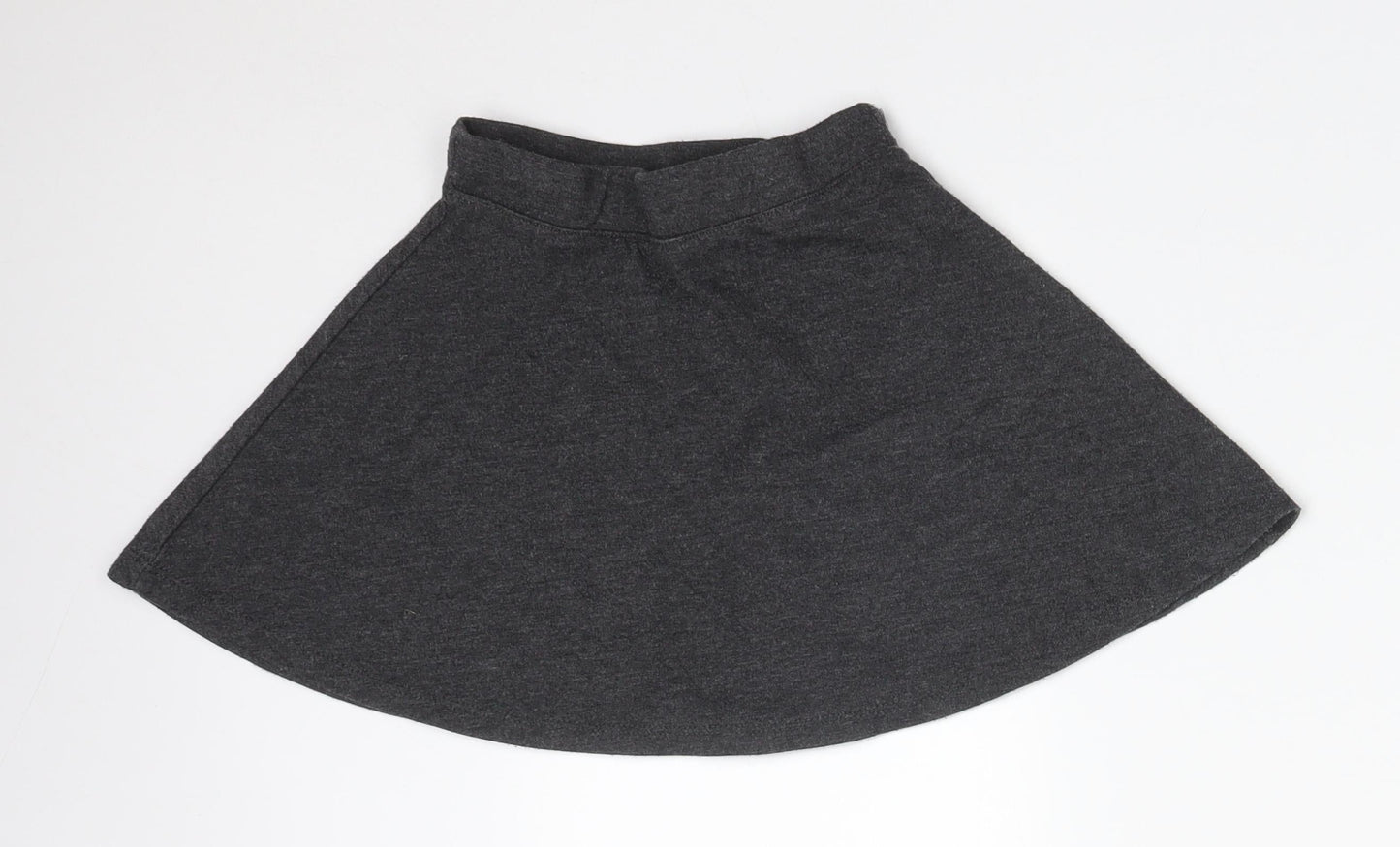 TU Girls Grey  Polyester Skater Skirt Size 5 Years  Regular