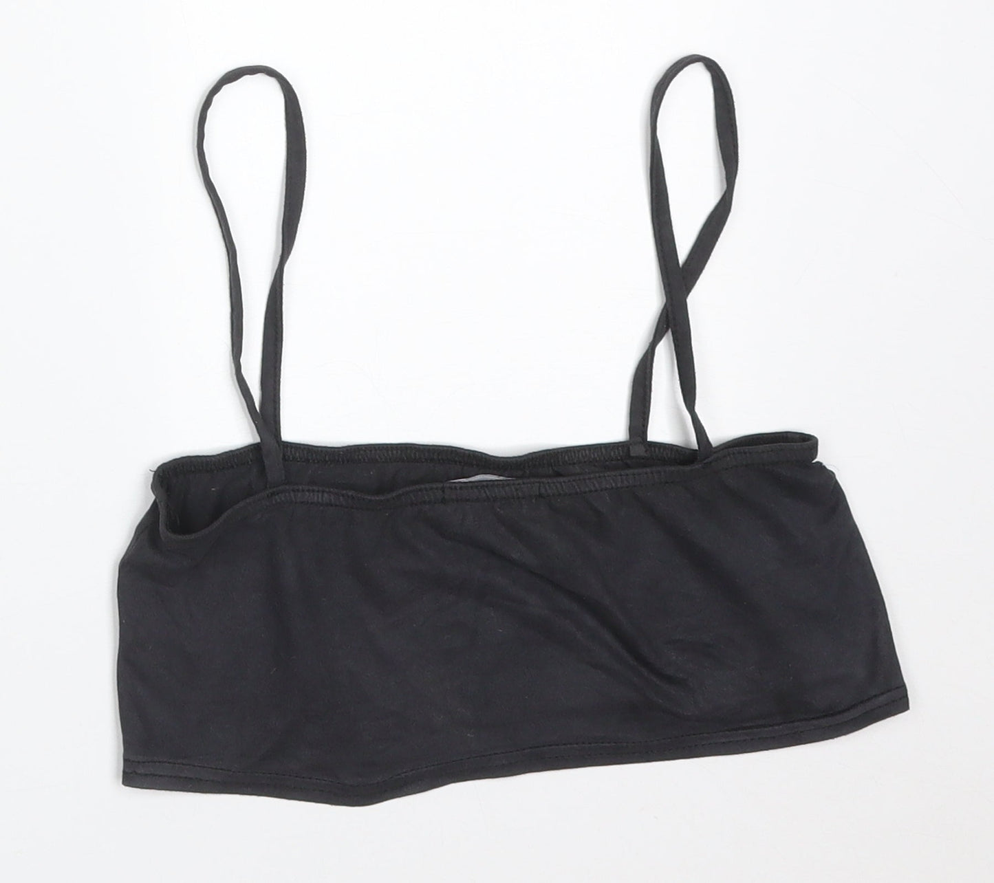 Womens UK Size 8 PRETTYLITTLETHING Grey Camisole T-Shirt