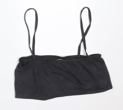 Womens UK Size 8 PRETTYLITTLETHING Grey Camisole T-Shirt