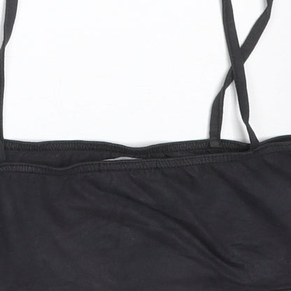 Womens UK Size 8 PRETTYLITTLETHING Grey Camisole T-Shirt