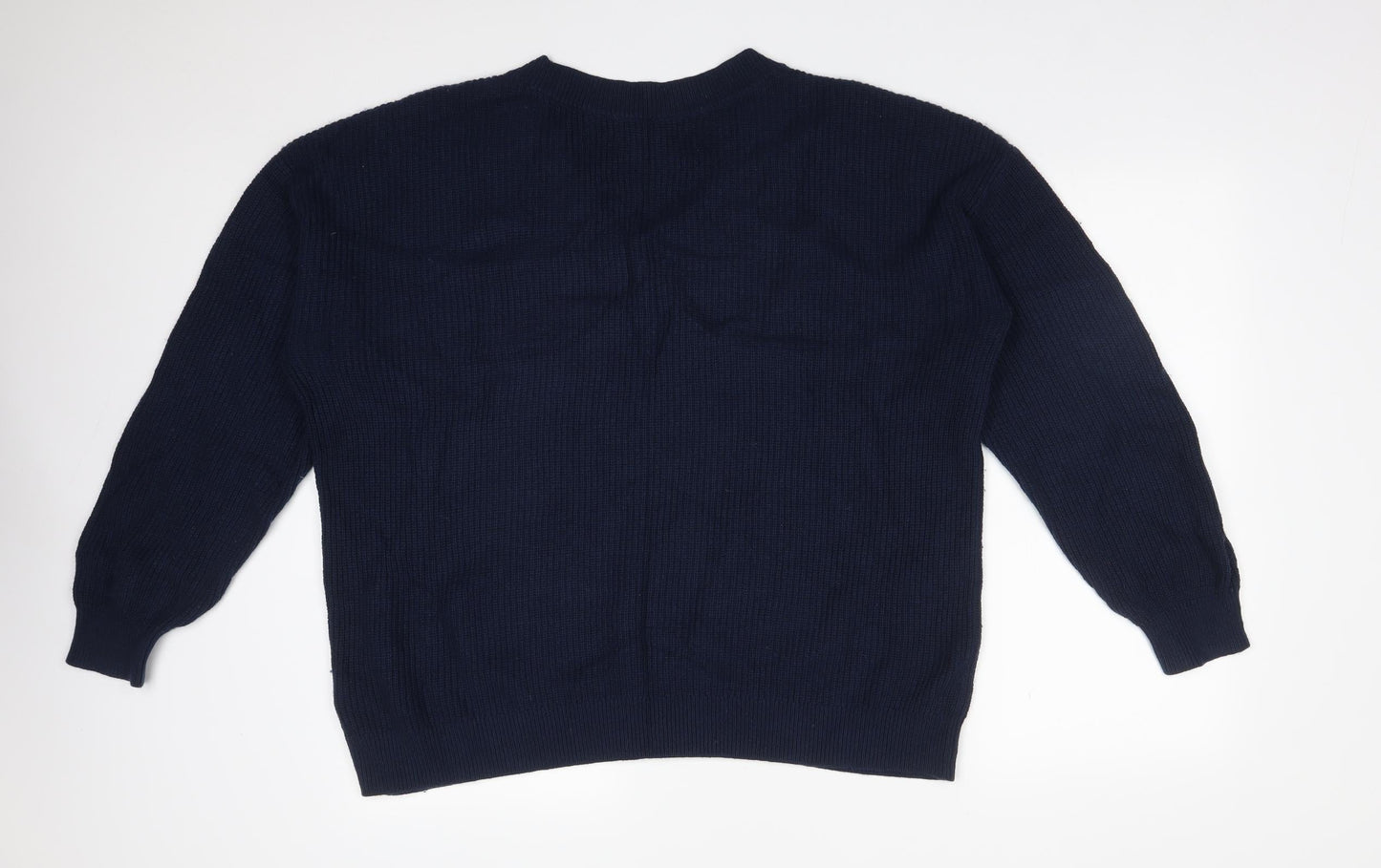 Mens UK Size L M&S Blue Pullover Sweatshirt