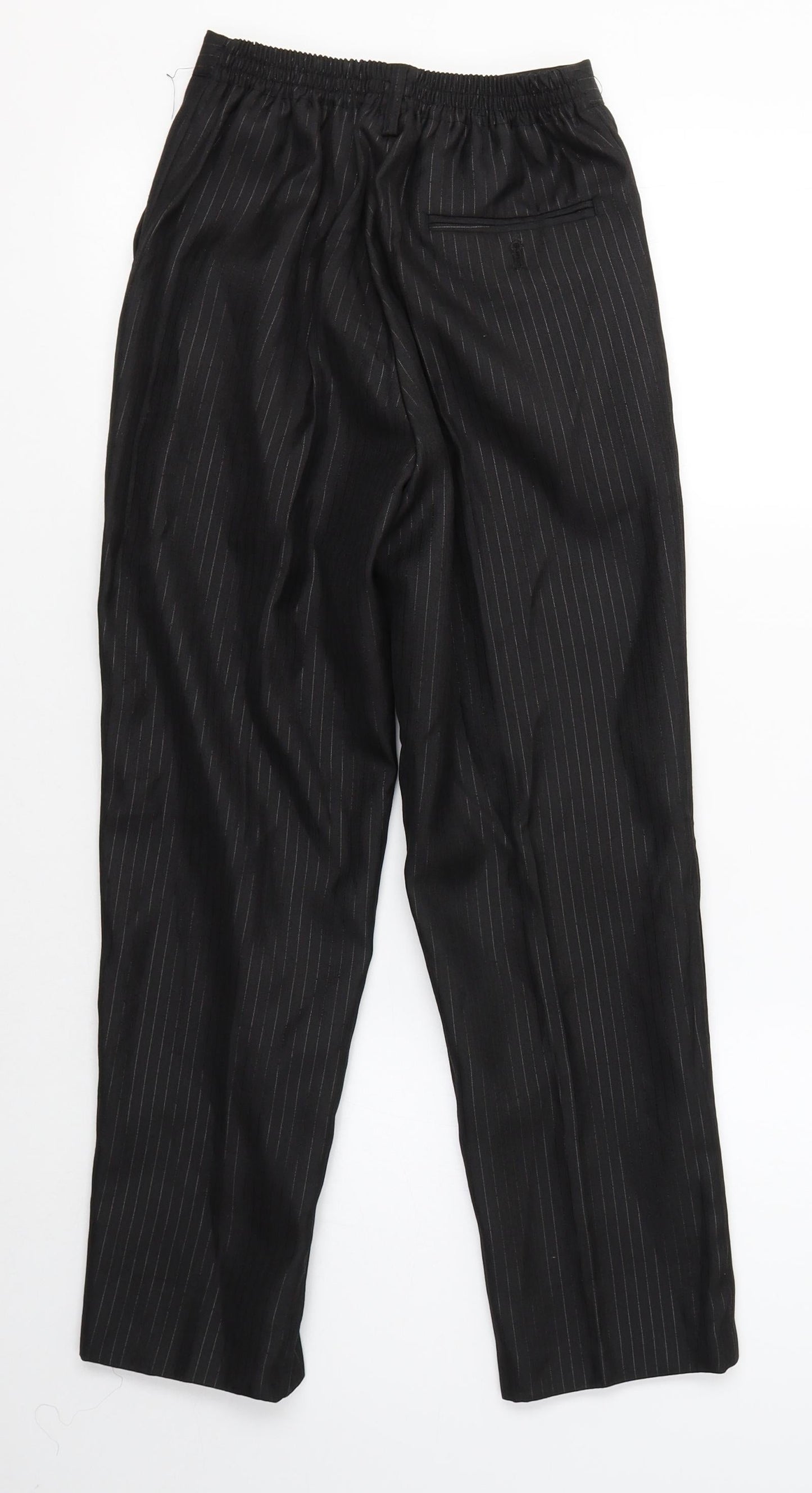 K. R. Collection Boys Black  Polyester Dress Pants Trousers Size 9 Months  Regular