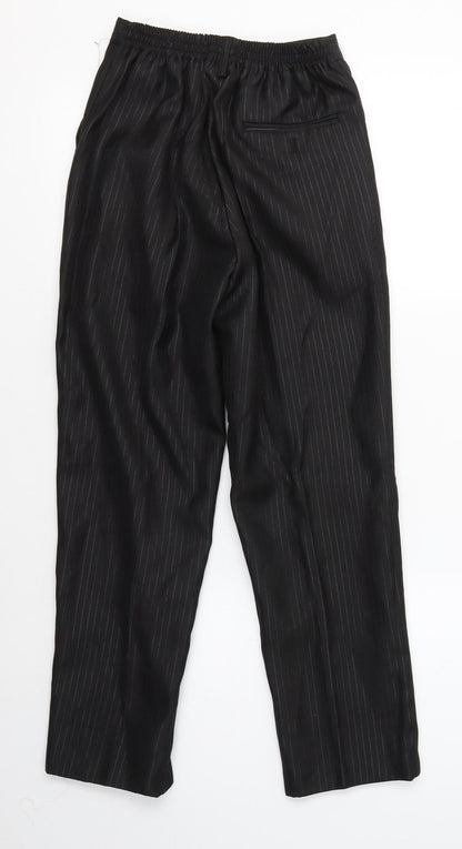 K. R. Collection Boys Black  Polyester Dress Pants Trousers Size 9 Months  Regular