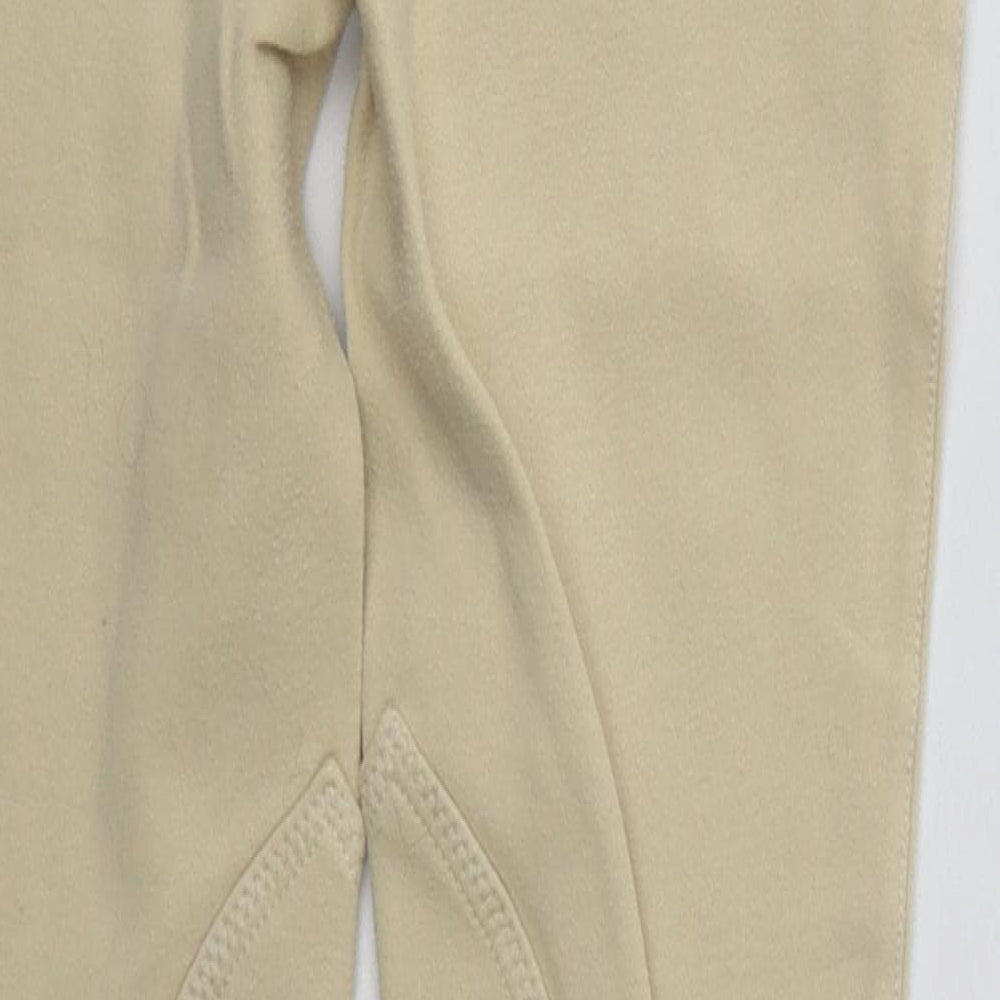 Foxwood Womens Beige  Cotton Jegging Leggings Size 24 in L27 in   - Jodhpurs