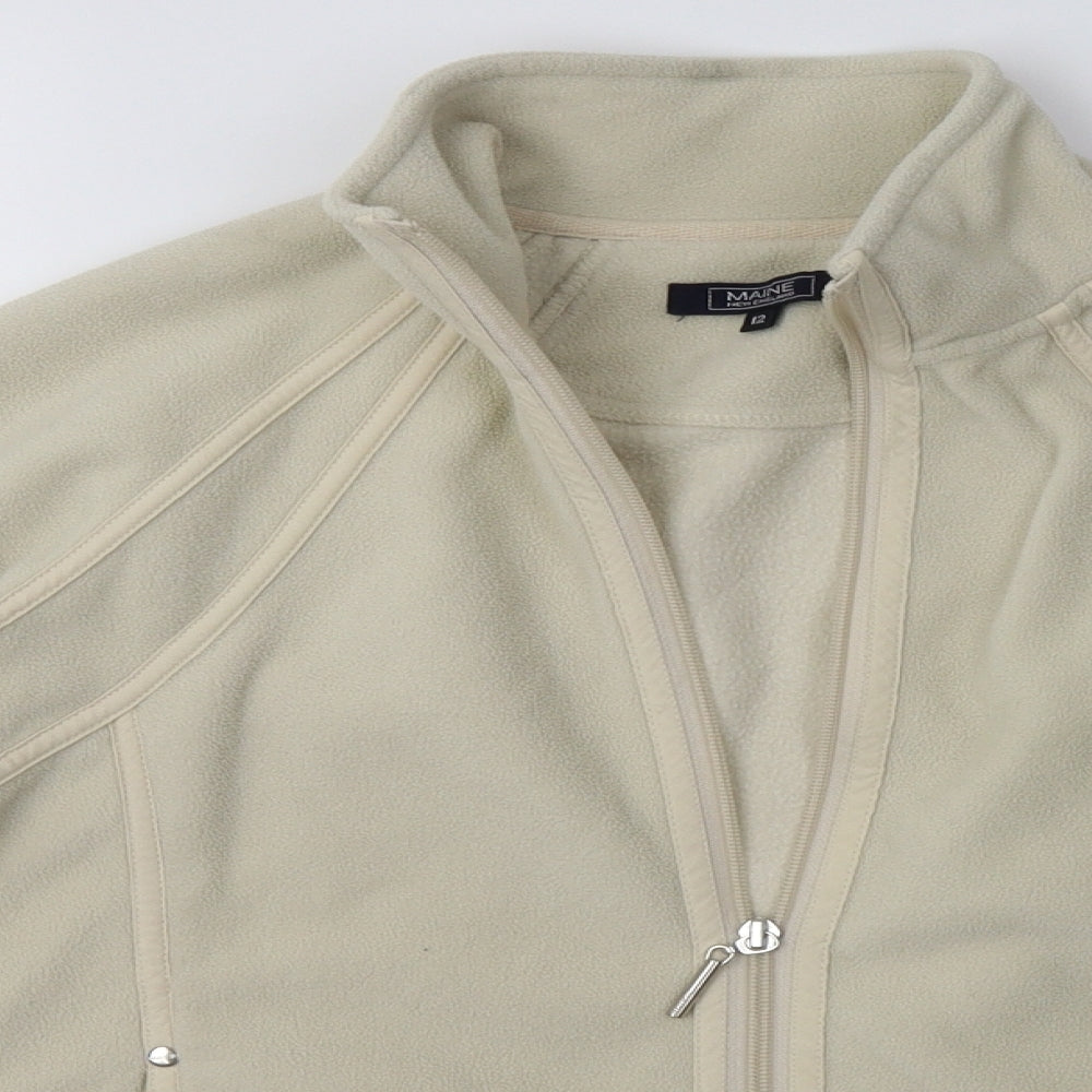 Maine Womens Ivory   Jacket  Size 12