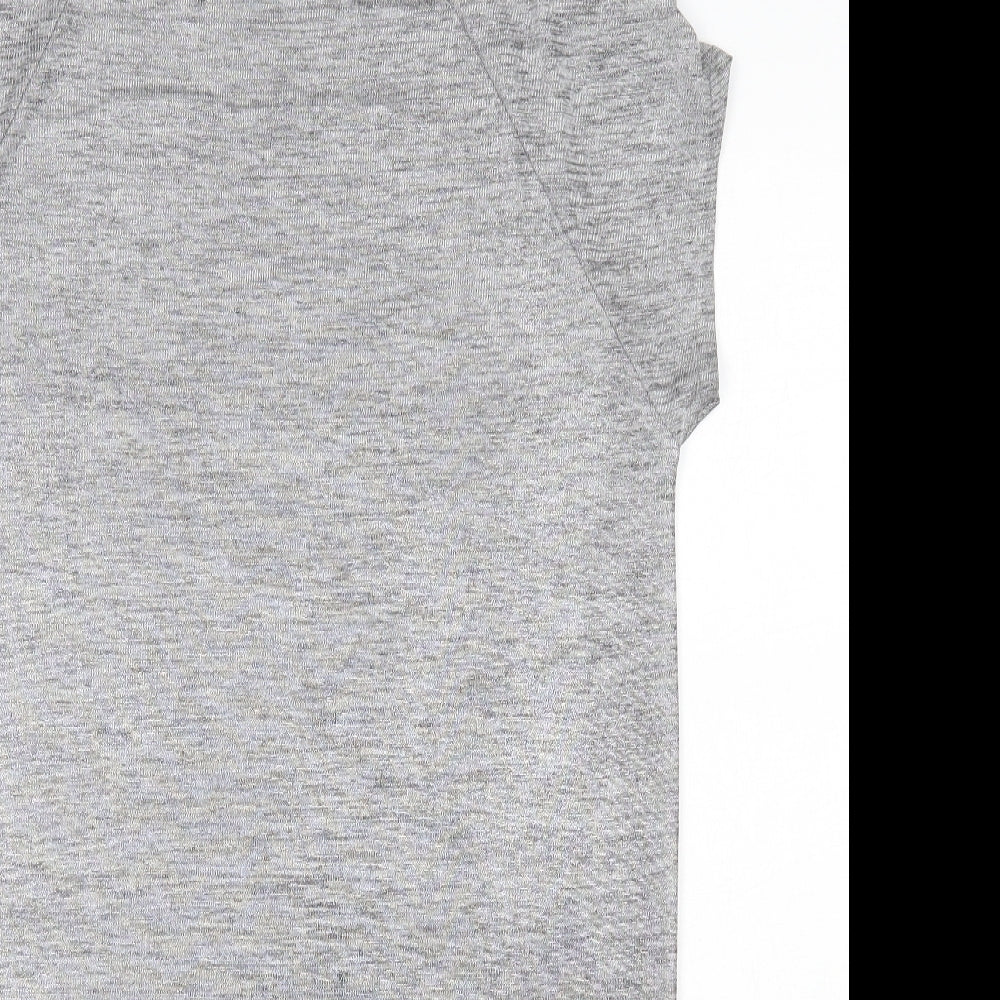 NEXT Womens Grey  Polyester A-Line  Size 12  Round Neck