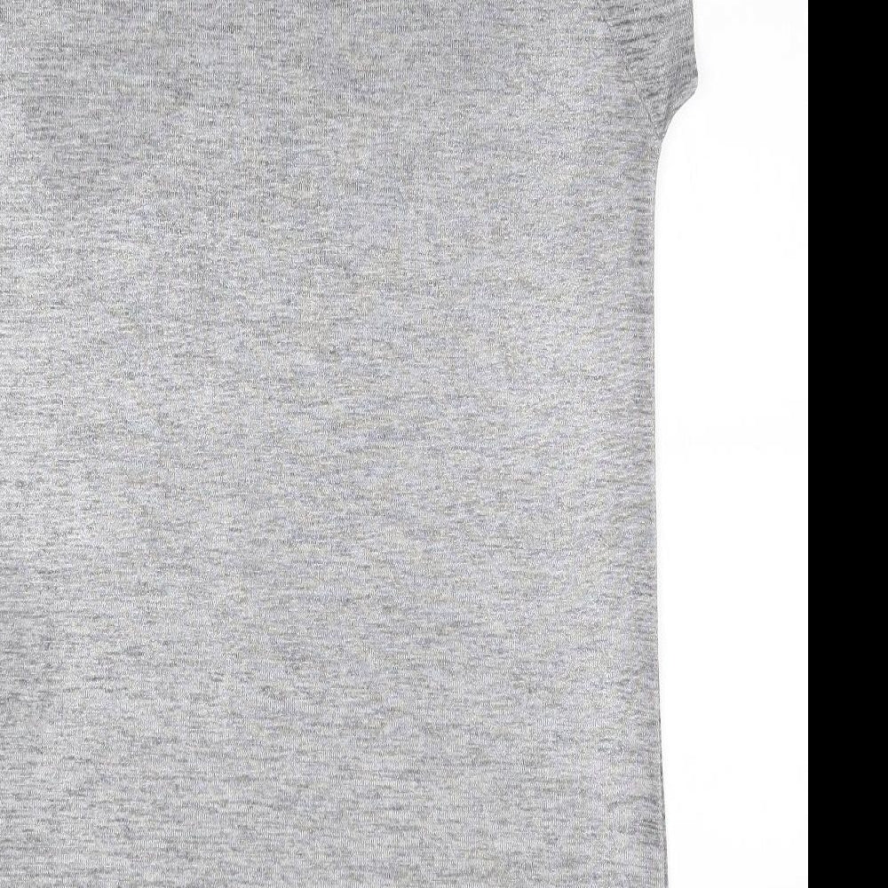 NEXT Womens Grey  Polyester A-Line  Size 12  Round Neck