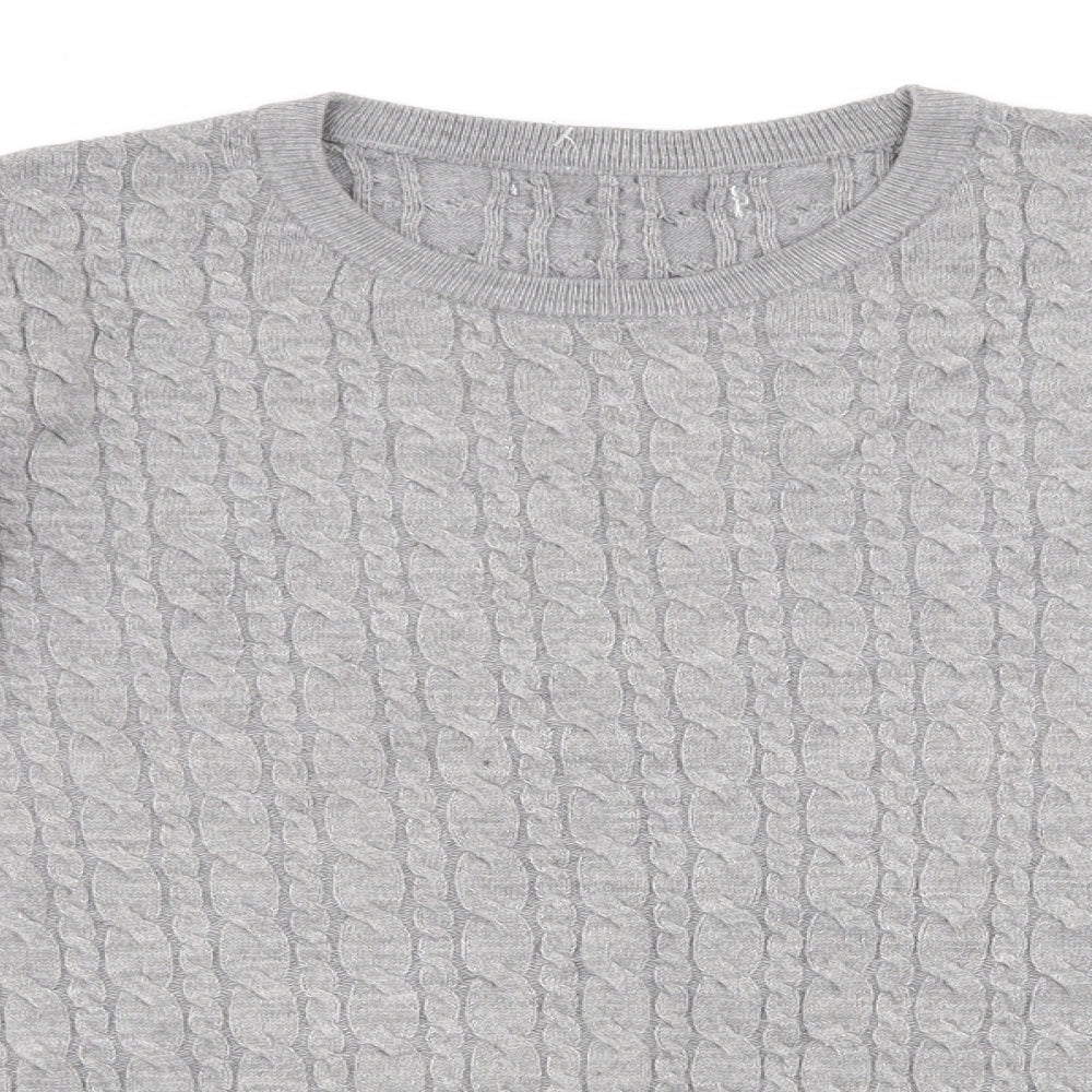 Womens UK Size 18 Matalan Grey Pullover Jumper