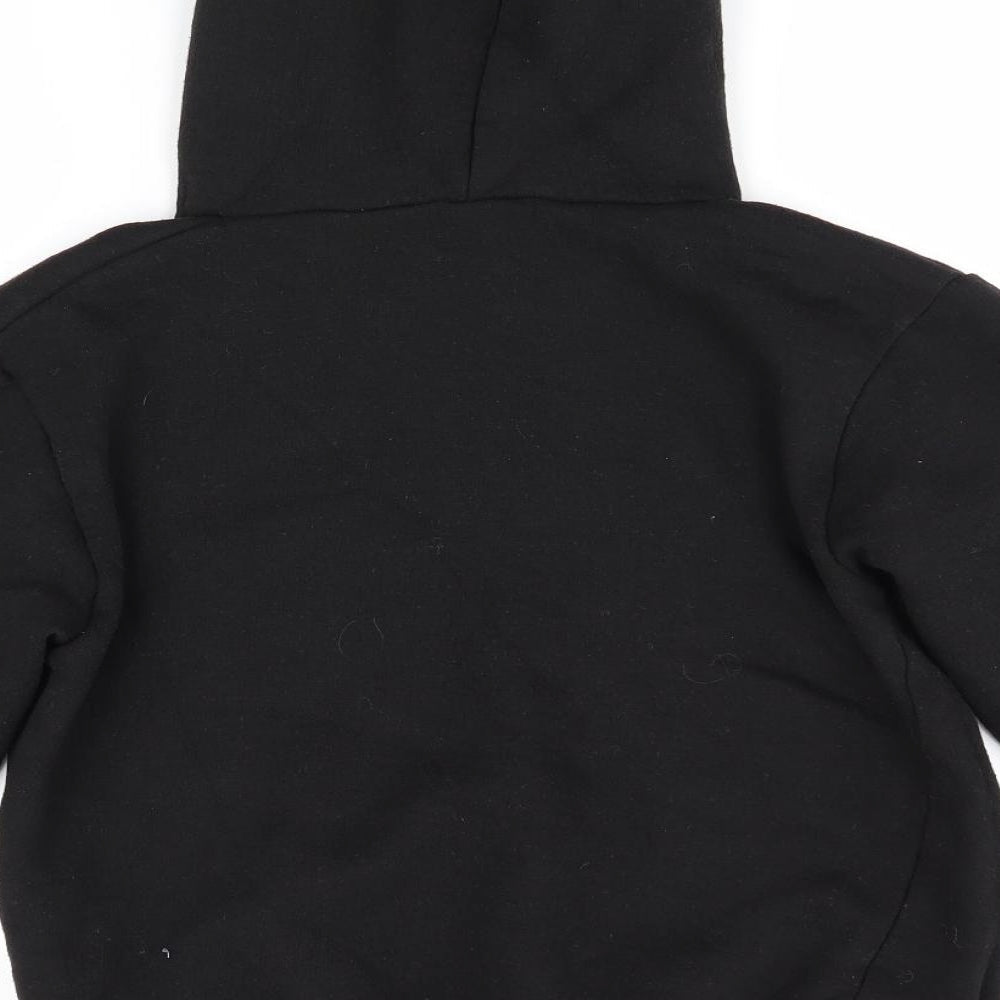 A2Z for Kids Boys Black  Polyester Pullover Hoodie Size 13 Years   - # Selfie