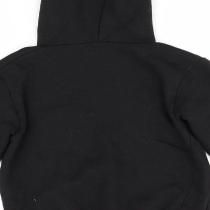 A2Z for Kids Boys Black  Polyester Pullover Hoodie Size 13 Years   - # Selfie