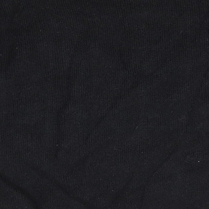 Womens UK Size M QED London Black Pullover Jumper
