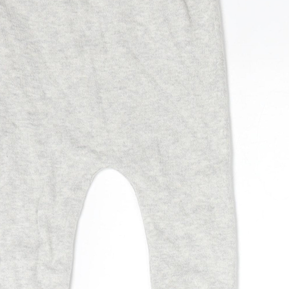 TU Baby Grey  Cotton  Trousers Size 3-6 Months