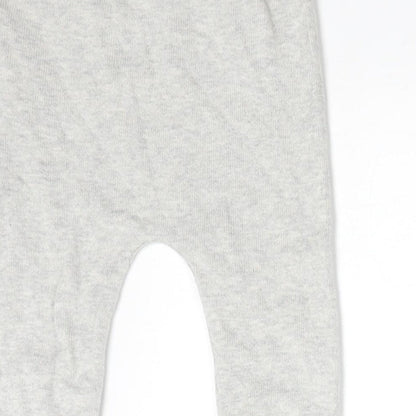 TU Baby Grey  Cotton  Trousers Size 3-6 Months