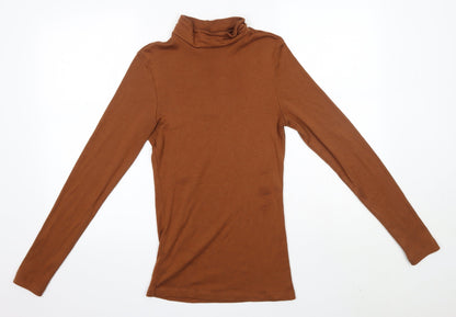 Womens UK Size 6 M&S Brown Pullover Jumper