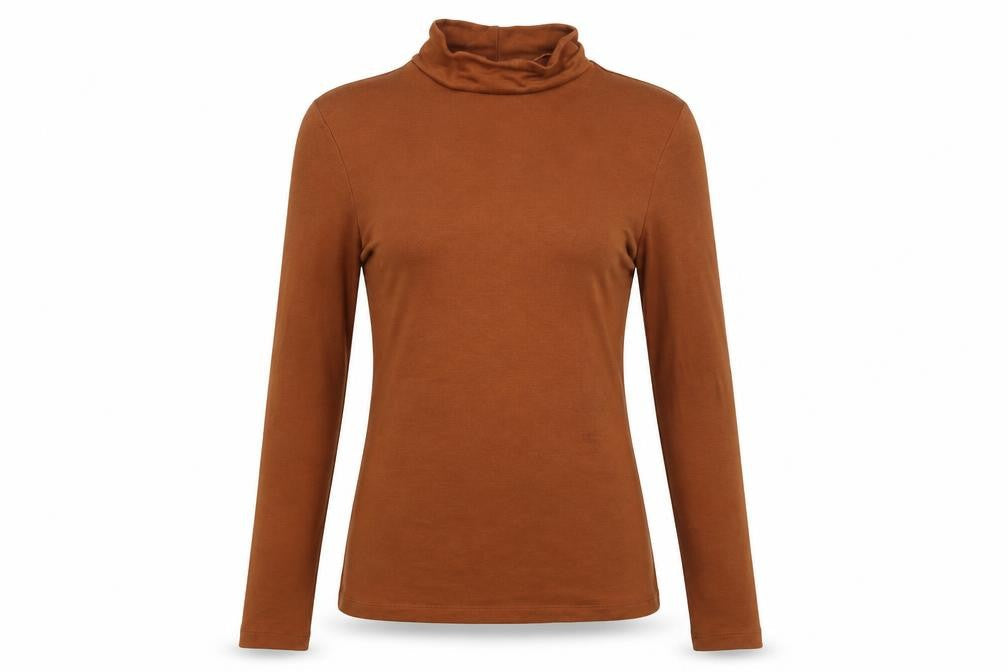 Womens UK Size 6 M&S Brown Pullover Jumper