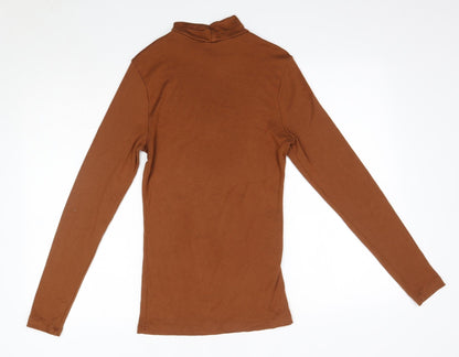 Womens UK Size 6 M&S Brown Pullover Jumper