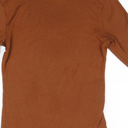 Womens UK Size 6 M&S Brown Pullover Jumper