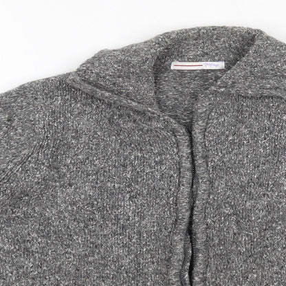 Womens UK Size 12 Matalan Grey Full Zip Jumper
