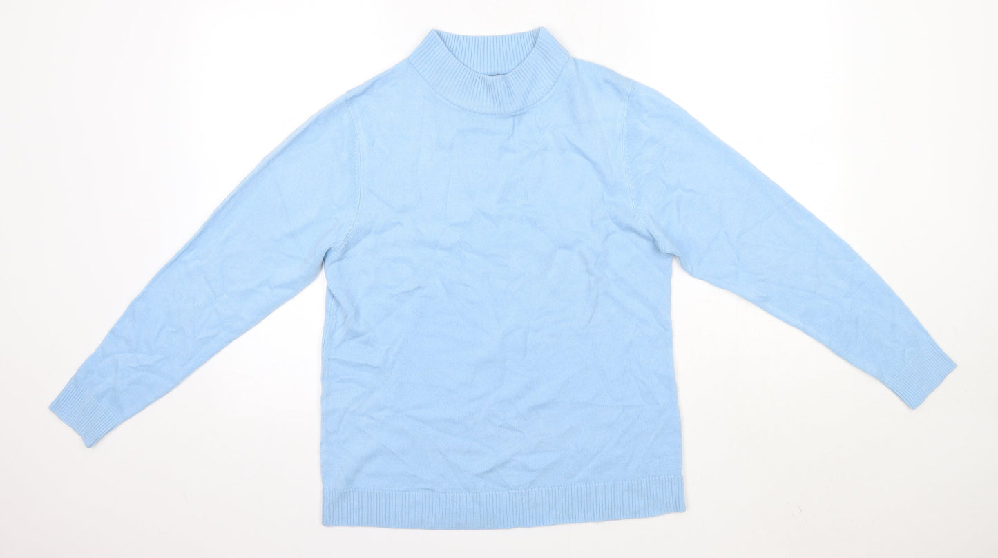 Womens UK Size 14 Preworn Blue Pullover Jumper