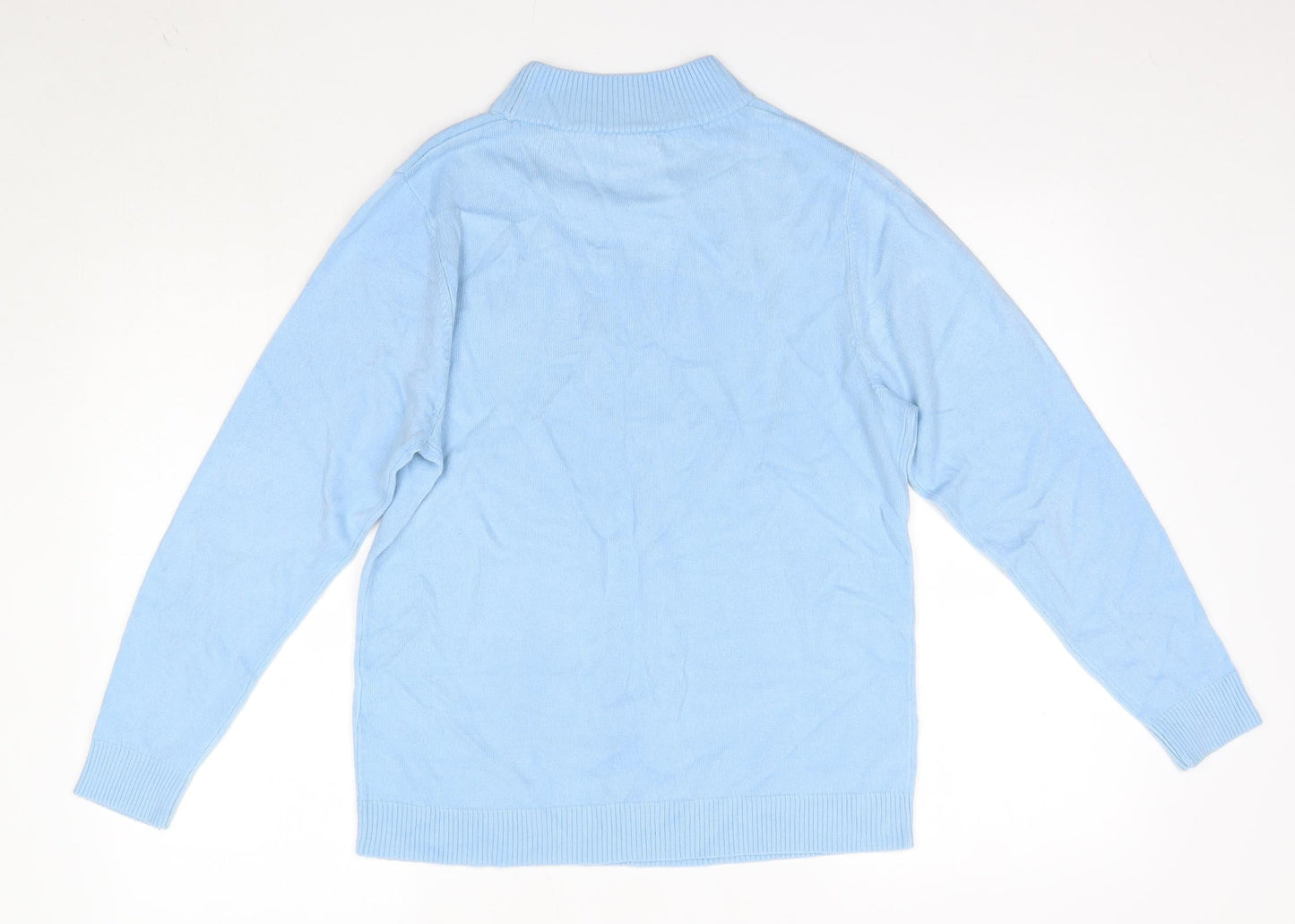Womens UK Size 14 Preworn Blue Pullover Jumper
