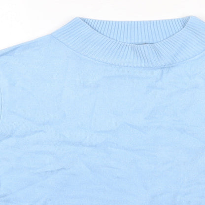 Womens UK Size 14 Preworn Blue Pullover Jumper