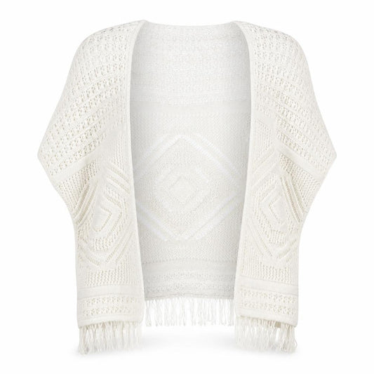 Womens UK Size 10 Atmosphere Ivory Cardigan Jumper