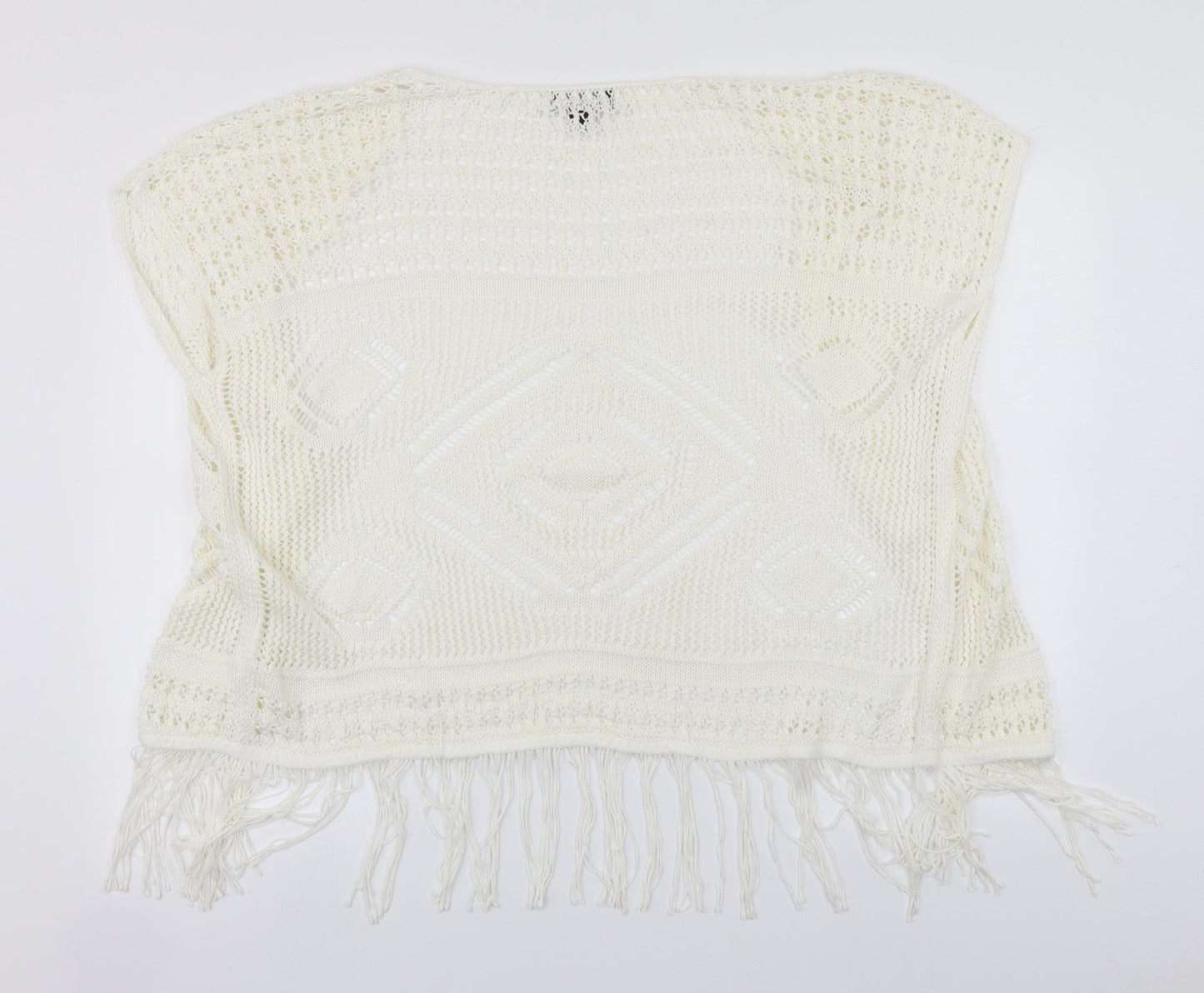 Womens UK Size 10 Atmosphere Ivory Cardigan Jumper