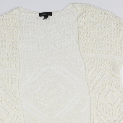 Womens UK Size 10 Atmosphere Ivory Cardigan Jumper