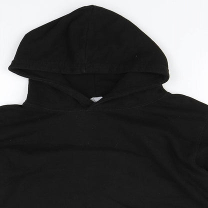 All We Do is Girls Brown  Cotton Pullover Hoodie Size 11-12 Years